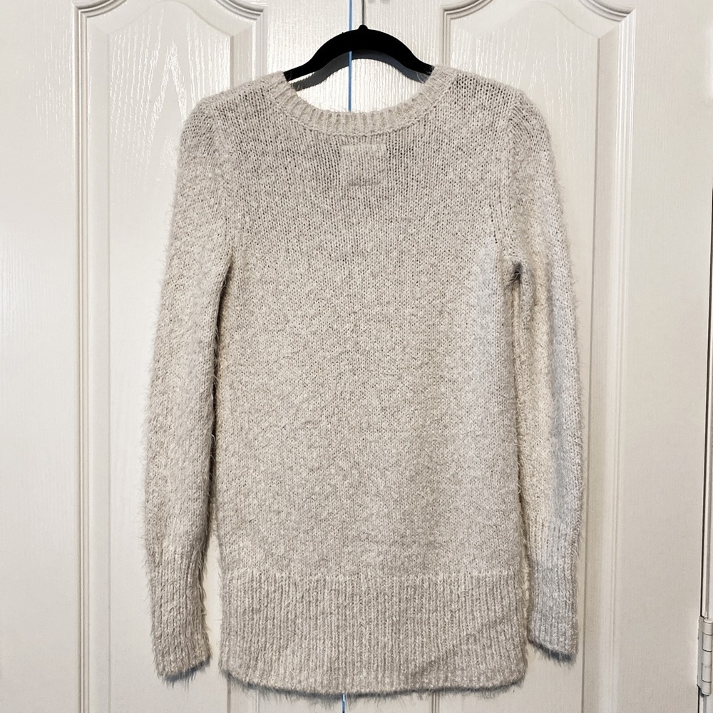 Abercrombie & Fitch V Neck Pullover Cardigan With Shimmer Specks Size Small